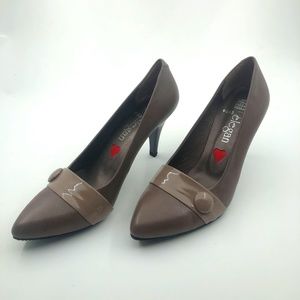 HANDMADE LEATHER WOMAN HEELS